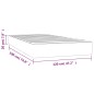vidaXL Taschenfederkernmatratze Rosa 120x190x20 cm Samt vidaXL Taschenfederkernmatratze Rosa 120x190x20 cm Samt