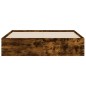 vidaXL Bettgestell mit Schubladen Räuchereiche 150x200cm Holzwerkstoff vidaXL Bettgestell mit Schubladen Räuchereiche 150x200cm Holzwerkstoff