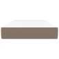 vidaXL Taschenfederkernmatratze Taupe 120x190x20 cm Stoff vidaXL Taschenfederkernmatratze Taupe 120x190x20 cm Stoff