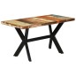 vidaXL Esstisch 140x70x75 cm Altholz Massiv vidaXL Esstisch 140x70x75 cm Altholz Massiv