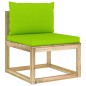 7-tlg. Garten-Lounge-Set mit Kissen Imprägniertes Kiefernholz 7-tlg. Garten-Lounge-Set mit Kissen Imprägniertes Kiefernholz
