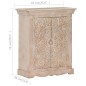 vidaXL Sideboard 65x30x75 cm Massivholz Mango vidaXL Sideboard 65x30x75 cm Massivholz Mango