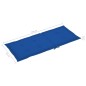 Verstellbare Gartenstühle 4 Stk. mit Auflagen Massivholz Akazie Verstellbare Gartenstühle 4 Stk. mit Auflagen Massivholz Akazie