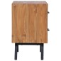 vidaXL Nachttisch 40 x 35 x 55 cm Massivholz Teak vidaXL Nachttisch 40 x 35 x 55 cm Massivholz Teak