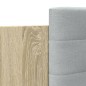 vidaXL Bettgestell mit Kopfteil Sonoma-Eiche 75x190 cm Holzwerkstoff vidaXL Bettgestell mit Kopfteil Sonoma-Eiche 75x190 cm Holzwerkstoff