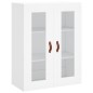 vidaXL Highboard Weiß 69,5x34x180 cm Holzwerkstoff vidaXL Highboard Weiß 69,5x34x180 cm Holzwerkstoff