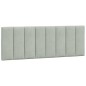 vidaXL Bettgestell ohne Matratze Hellgrau 140x190 cm Samt vidaXL Bettgestell ohne Matratze Hellgrau 140x190 cm Samt