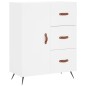 vidaXL Highboard Weiß 69,5x34x180 cm Holzwerkstoff vidaXL Highboard Weiß 69,5x34x180 cm Holzwerkstoff