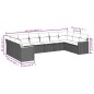 vidaXL 10-tlg. Garten-Sofagarnitur mit Kissen Beige Poly Rattan vidaXL 10-tlg. Garten-Sofagarnitur mit Kissen Beige Poly Rattan