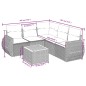 vidaXL 6-tlg. Garten-Sofagarnitur mit Kissen Schwarz Poly Rattan vidaXL 6-tlg. Garten-Sofagarnitur mit Kissen Schwarz Poly Rattan