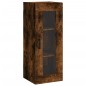 vidaXL Highboard Räuchereiche 34,5x34x180 cm Holzwerkstoff vidaXL Highboard Räuchereiche 34,5x34x180 cm Holzwerkstoff
