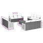 vidaXL 13-tlg. Garten-Sofagarnitur mit Kissen Beige Poly Rattan vidaXL 13-tlg. Garten-Sofagarnitur mit Kissen Beige Poly Rattan