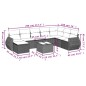vidaXL 8-tlg. Garten-Sofagarnitur mit Kissen Beige Poly Rattan vidaXL 8-tlg. Garten-Sofagarnitur mit Kissen Beige Poly Rattan