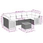 vidaXL 8-tlg. Garten-Sofagarnitur mit Kissen Beige Poly Rattan vidaXL 8-tlg. Garten-Sofagarnitur mit Kissen Beige Poly Rattan