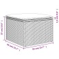 vidaXL 7-tlg. Garten-Sofagarnitur mit Kissen Schwarz Poly Rattan vidaXL 7-tlg. Garten-Sofagarnitur mit Kissen Schwarz Poly Rattan