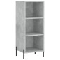 Highboard Betongrau 34,5x34x180 cm Holzwerkstoff Highboard Betongrau 34,5x34x180 cm Holzwerkstoff