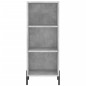 Highboard Betongrau 34,5x34x180 cm Holzwerkstoff Highboard Betongrau 34,5x34x180 cm Holzwerkstoff