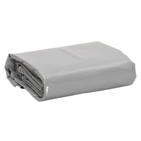 vidaXL Abdeckplane Grau 5x7 m 600 g/m²