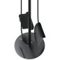 vidaXL 4-tlg. Kaminwerkzeug-Set 22x59 cm Stahl vidaXL 4-tlg. Kaminwerkzeug-Set 22x59 cm Stahl