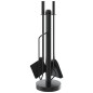 vidaXL 5-tlg. Kaminwerkzeug-Set 18x56 cm Stahl vidaXL 5-tlg. Kaminwerkzeug-Set 18x56 cm Stahl