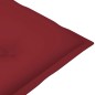 Verstellbare Gartenstühle 6 Stk. mit Auflagen Massivholz Akazie Verstellbare Gartenstühle 6 Stk. mit Auflagen Massivholz Akazie