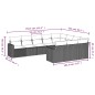 vidaXL 10-tlg. Garten-Sofagarnitur mit Kissen Beige Poly Rattan vidaXL 10-tlg. Garten-Sofagarnitur mit Kissen Beige Poly Rattan