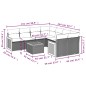 vidaXL 9-tlg. Garten-Sofagarnitur mit Kissen Schwarz Poly Rattan vidaXL 9-tlg. Garten-Sofagarnitur mit Kissen Schwarz Poly Rattan