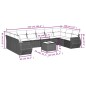 vidaXL 11-tlg. Garten-Sofagarnitur mit Kissen Beige Poly Rattan vidaXL 11-tlg. Garten-Sofagarnitur mit Kissen Beige Poly Rattan