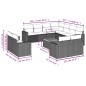 vidaXL 12-tlg. Garten-Sofagarnitur mit Kissen Beige Poly Rattan vidaXL 12-tlg. Garten-Sofagarnitur mit Kissen Beige Poly Rattan