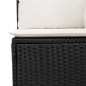 vidaXL 9-tlg. Garten-Sofagarnitur mit Kissen Schwarz Poly Rattan vidaXL 9-tlg. Garten-Sofagarnitur mit Kissen Schwarz Poly Rattan