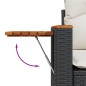 vidaXL 9-tlg. Garten-Sofagarnitur mit Kissen Schwarz Poly Rattan vidaXL 9-tlg. Garten-Sofagarnitur mit Kissen Schwarz Poly Rattan
