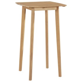 vidaXL Bartisch 60×60×105 cm Akazien Massivholz