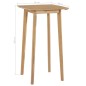 vidaXL Bartisch 60×60×105 cm Akazien Massivholz