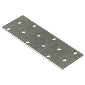 vidaXL Lochplatten 60 Stk. 2 mm 120x40 mm Verzinkter Stahl
