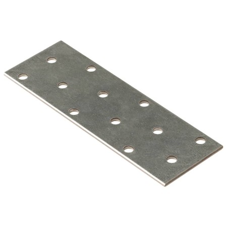 vidaXL Lochplatten 60 Stk. 2 mm 120x40 mm Verzinkter Stahl
