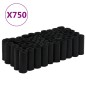 vidaXL Hundekotbeutel 750 Stk. Schwarz 30x20 cm PE vidaXL Hundekotbeutel 750 Stk. Schwarz 30x20 cm PE