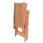 Verstellbare Gartenstühle 6 Stk. Massivholz Teak Verstellbare Gartenstühle 6 Stk. Massivholz Teak