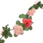 vidaXL Künstliche Blumengirlanden 6 Stk. Rosa 250 cm vidaXL Künstliche Blumengirlanden 6 Stk. Rosa 250 cm