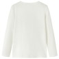 Kinder-Langarmshirt Ecru 128 Kinder-Langarmshirt Ecru 128