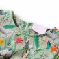 Kinderkleid mit Flügelärmeln Hellkhaki 92 Kinderkleid mit Flügelärmeln Hellkhaki 92