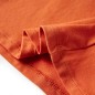 Kinder-Langarmshirt Dunkelorange 128 Kinder-Langarmshirt Dunkelorange 128