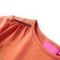 Kinder-Langarmshirt Dunkelorange 140 Kinder-Langarmshirt Dunkelorange 140