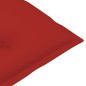 Verstellbare Gartenstühle 6 Stk. mit Auflagen Massivholz Akazie Verstellbare Gartenstühle 6 Stk. mit Auflagen Massivholz Akazie