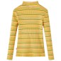 Kinder-Langarmshirt Halbrollkragen Ocker 116 Kinder-Langarmshirt Halbrollkragen Ocker 116