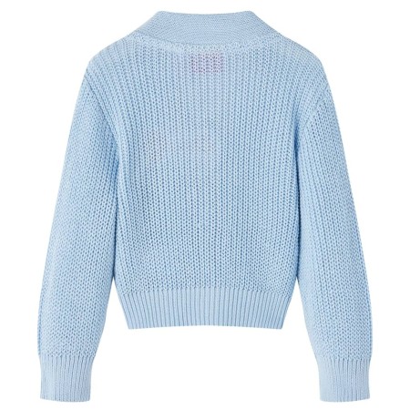 Kinder-Strickjacke Blau 104