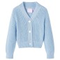 Kinder-Strickjacke Blau 128 Kinder-Strickjacke Blau 128