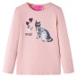 Kinder-Langarmshirt Hellrosa 116 Kinder-Langarmshirt Hellrosa 116