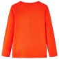 Kinder-Langarmshirt Hellorange 92 Kinder-Langarmshirt Hellorange 92