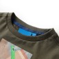 Kinder-Langarmshirt Khaki 92 Kinder-Langarmshirt Khaki 92