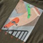 Kinder-Langarmshirt Khaki 92 Kinder-Langarmshirt Khaki 92